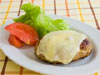 小林カツ代の家庭料理-チーズハンバーグ