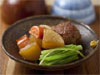 小林カツ代の家庭料理-大根と肉団子の煮物